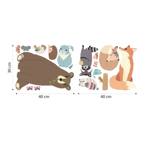 Animaletti nella foresta