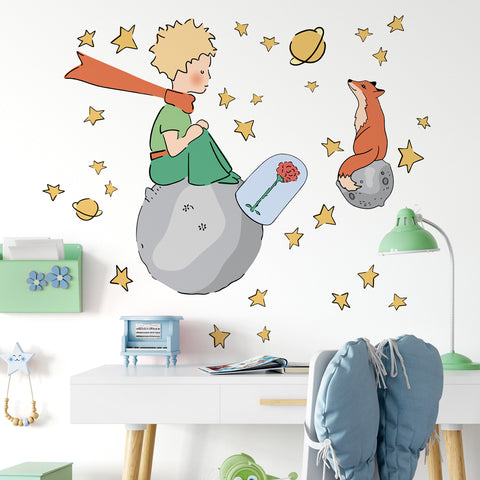 Il Piccolo Principe osserva le stelle
