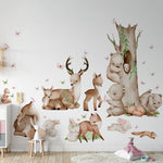 decalmile Adesivi Murali Palma Foglie Boho Grandi Adesivi da Parete Vite Appesa Piante Tropicali Decorazione Murale Camera da Letto Soggiorno Camerette Ragazze