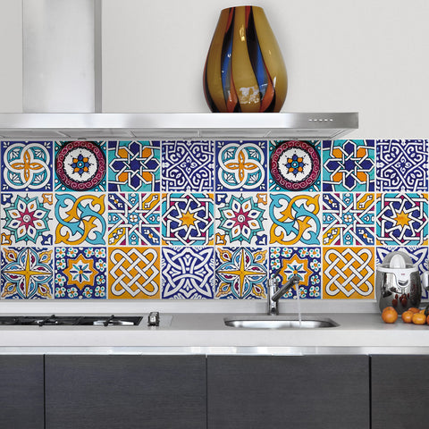 Pellicola adesiva per mobili Decori portoghesi Cucina