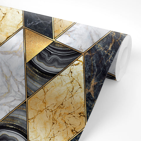 Pellicola adesiva geometric art deco