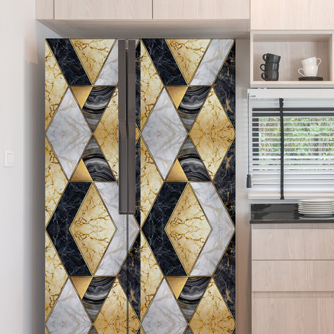 Pellicola adesiva geometric art deco