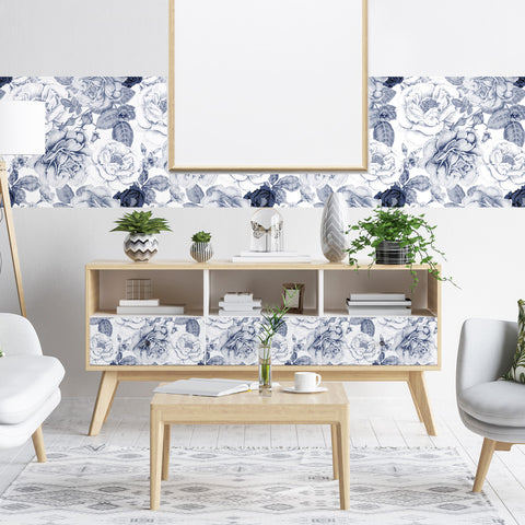 Pellicola adesiva Rose blu