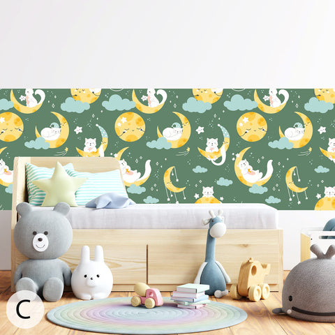 Pellicola adesiva gatti sogni d'oro 2
