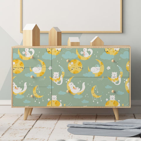 Pellicola adesiva gatti sogni d'oro 2
