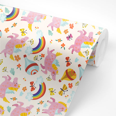 Pellicola adesiva dolci unicorni