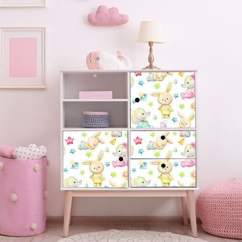 Pellicola adesiva dolci animaletti
