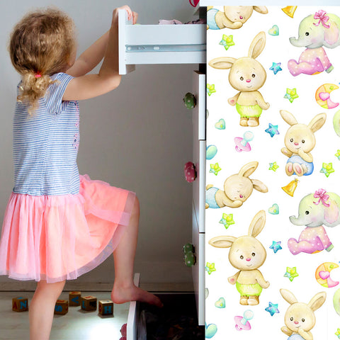Pellicola adesiva dolci animaletti