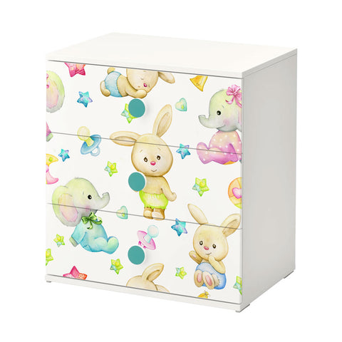 Pellicola adesiva dolci animaletti