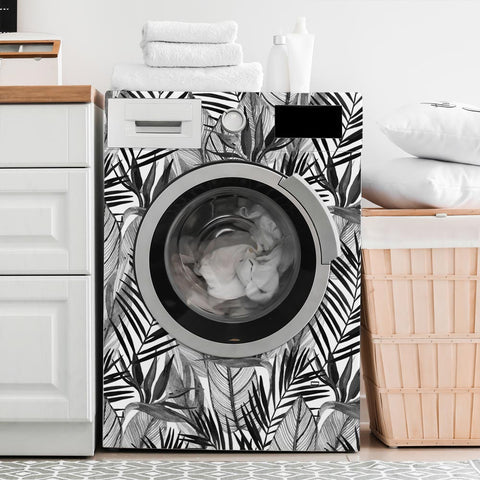Pellicola adesiva per mobili Black And White lavatrice