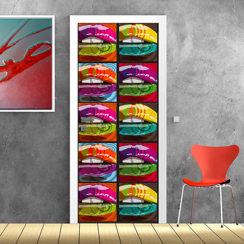 Pellicola adesiva Pop art style