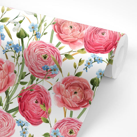 Pellicola adesiva Delicate roses