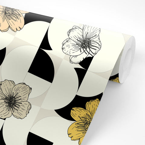 Pellicola adesiva Floral geometries