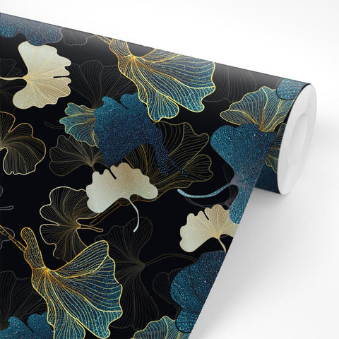 Pellicola adesiva per mobili Line flowers rotolo
