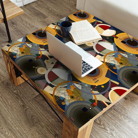 Pellicola Adesiva per mobili Kandinsky tavolino 3