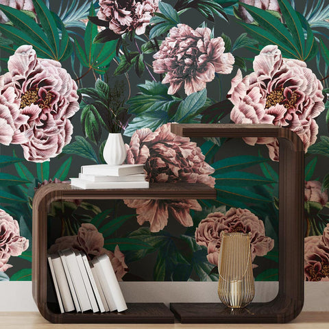 Pellicola adesiva Composizione di peonie