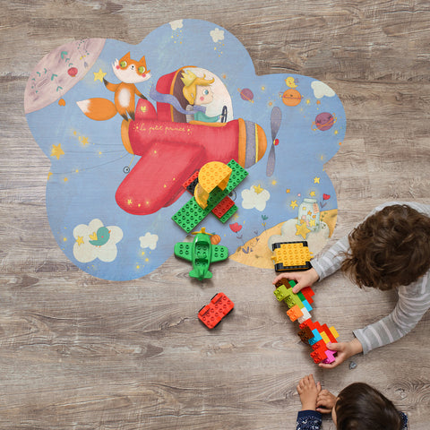 Viaggio piccolo principe | Tappeto adesivo