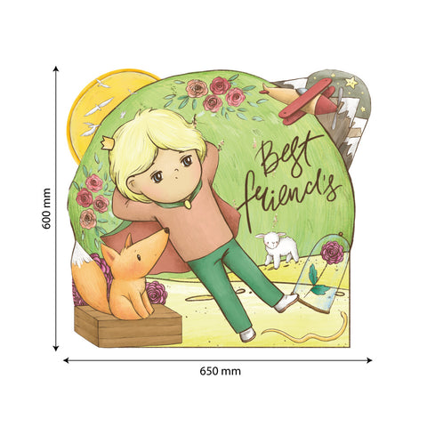 Piccolo Principe Best Friends | Tappeto adesivo
