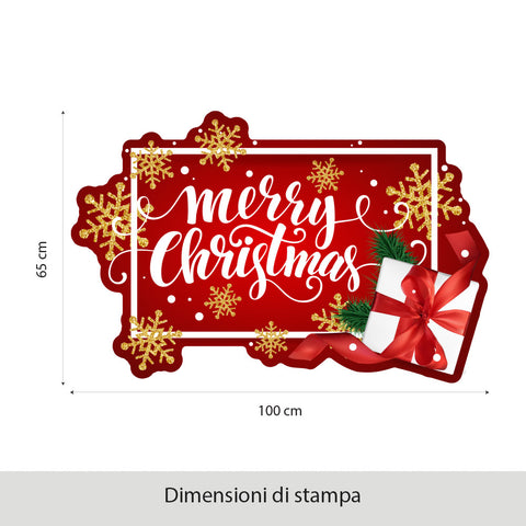 Tappeto regalo di natale