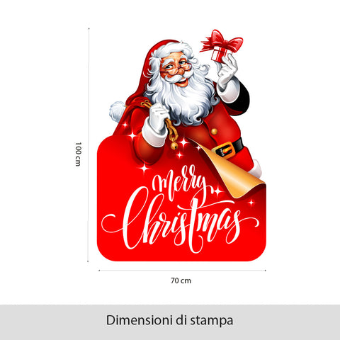 Babbo natale sotto il tappeto