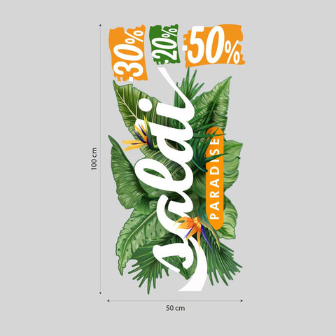 Tappeto tropical paradise