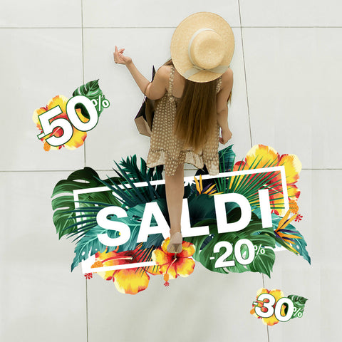 Tappeto Cornice Tropicale