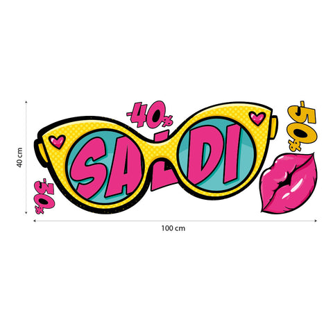 Tappeto Occhiali pop