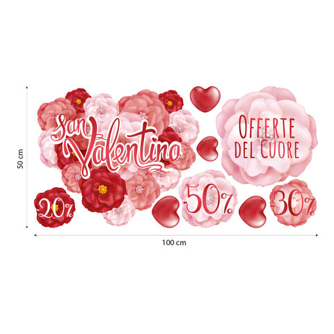 Tappeto cuore di fiori