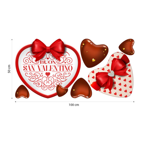 Tappeto cuoricini di cioccolato
