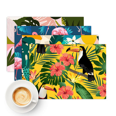 Tovaglietta Americana Paradiso Tropicale per colazione
