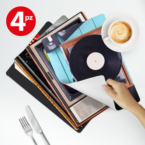 Tovaglietta Americana Elettronica Amarcord per colazione 2