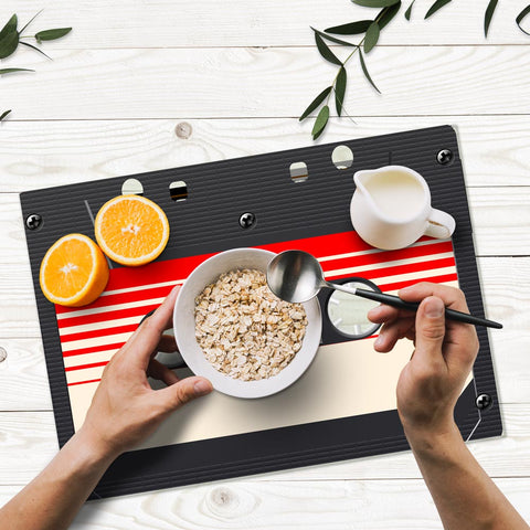 Tovaglietta Americana Elettronica Amarcord per colazione 3