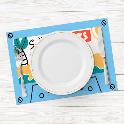 Tovaglietta Americana Musicassette per colazione 4