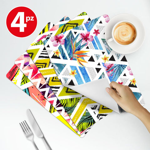 Tovaglietta Americana Geometrie tropicali