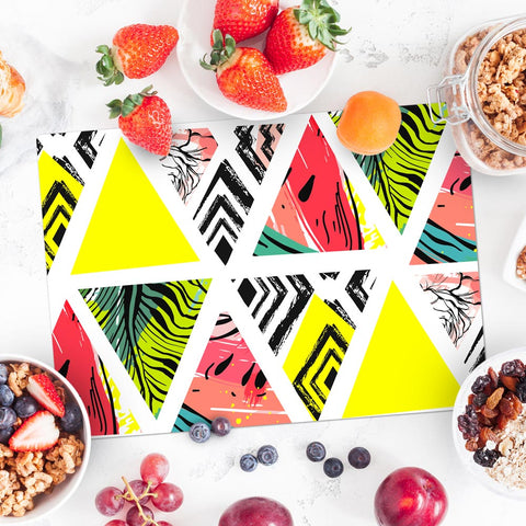 Tovaglietta Americana Geometrie tropicali