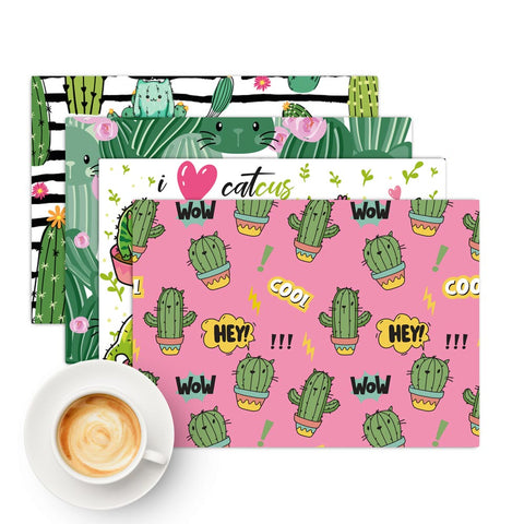 Tovaglietta Americana Catcus per colazione