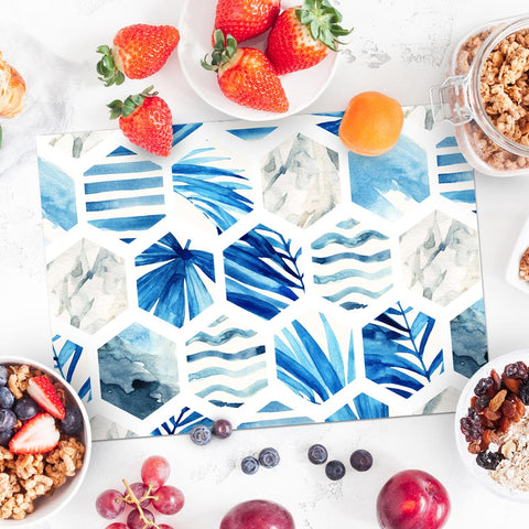 Tovaglietta Americana Marine geometric