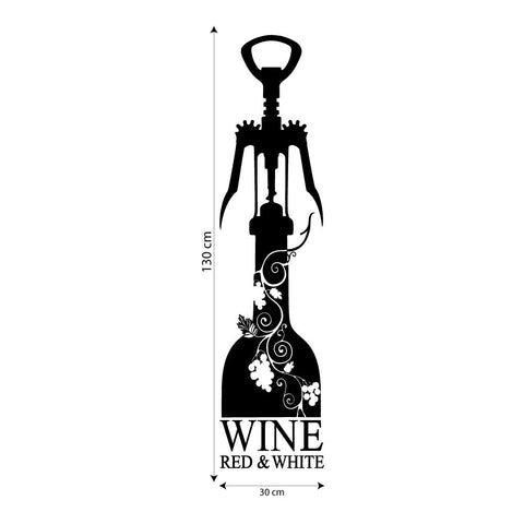 Vino rosso e bianco