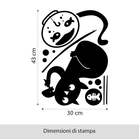 Gatto che pesca