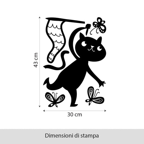 Gatto con retino