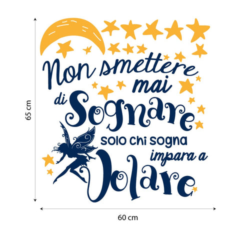 Do not stop dreaming