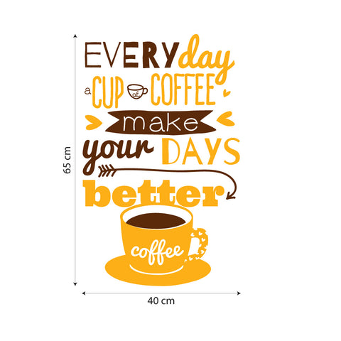 Everyday cup of coffee