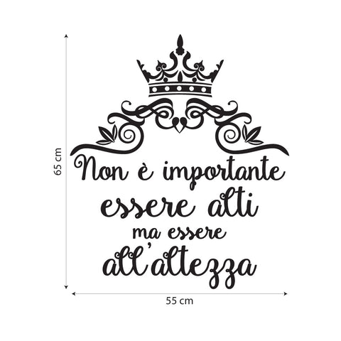 Essere all'altezza