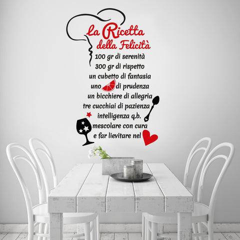 La ricetta della felicità
