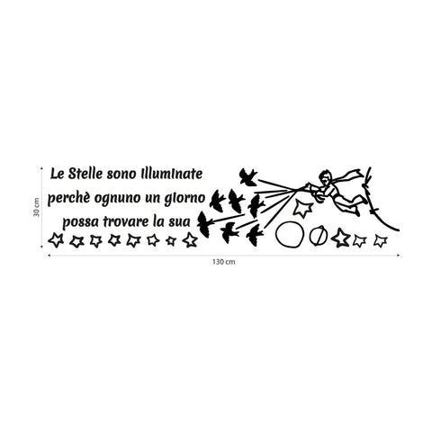 Il piccolo principe e le stelle