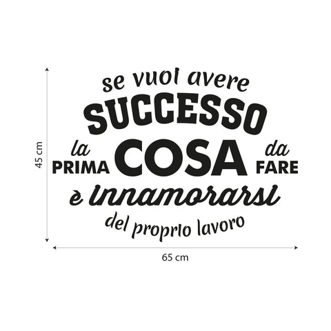 Il segreto del successo