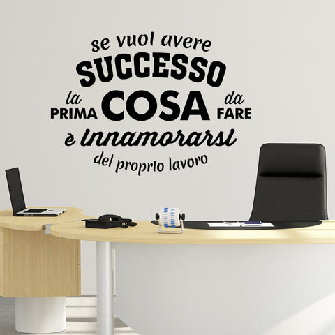 Il segreto del successo