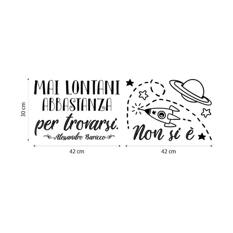 Non si è mai lontani abbastanza