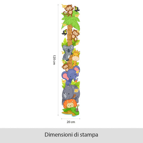 Nascondino nella giungla | Metro Adesivo