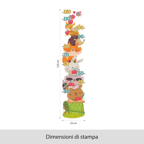 Amici del bosco | Metro Adesivo
